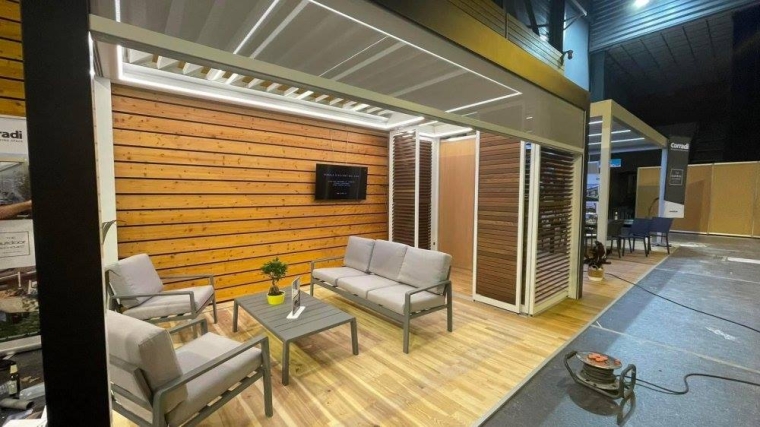 Parquet BERG&BERG sur la Foire de Savoie, Saint-Egrève, CONSTRUIRE AU NATUREL